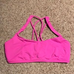 Hot Pink Free To Be Lululemon bra